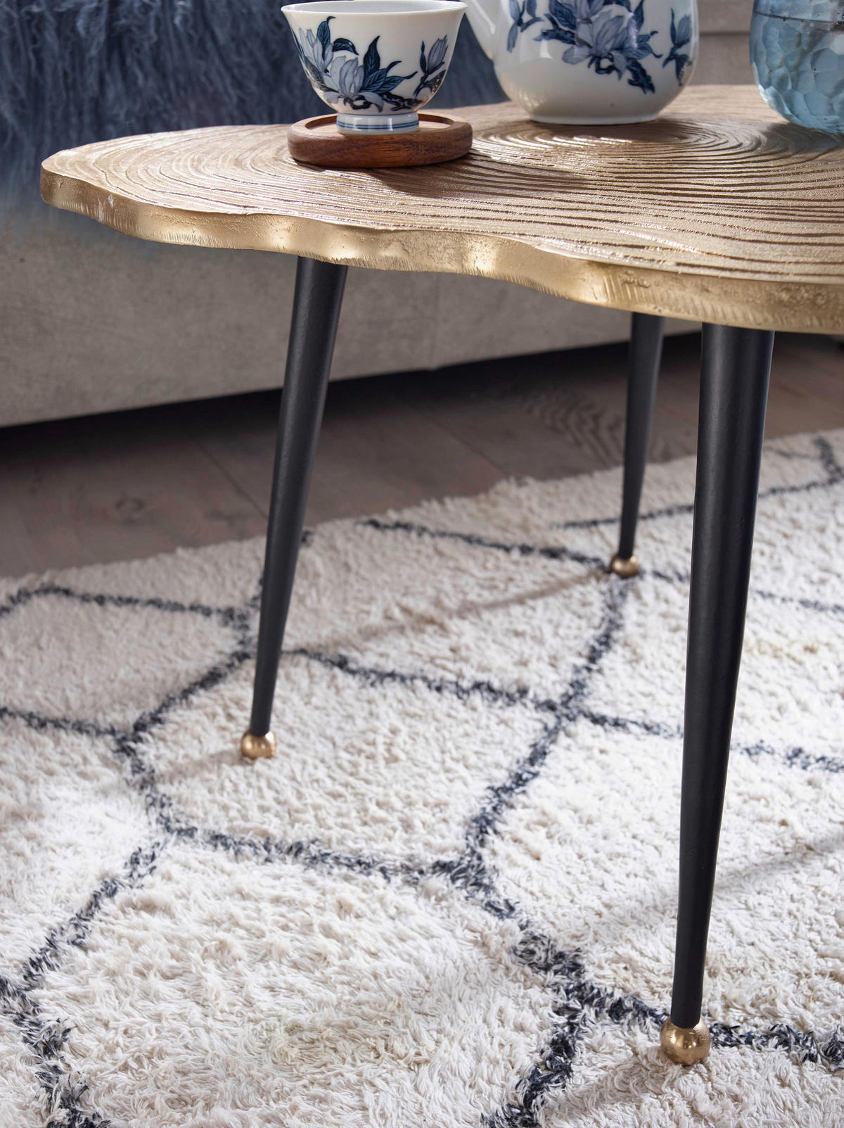 Couchtisch  B/H/T: ca. 64x37x64 cm Couchtisch - (64,00/37,00/64,00cm) - Wohnling