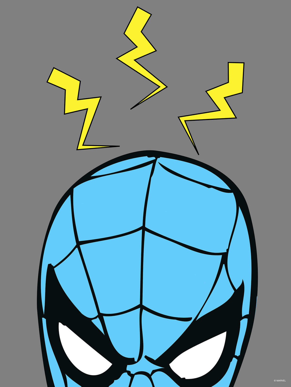 Komar Poster Marvel PowerUp Spider-Man Sense Disney B/L: ca. 30x40 cm Marvel PowerUp Spider-Man Sense - (30,00/40,00cm) - Komar