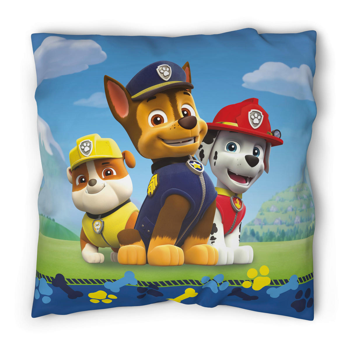 Microfaser Bettwäsche Paw Patrol Paw Patrol - blau (135,00/200,00cm)