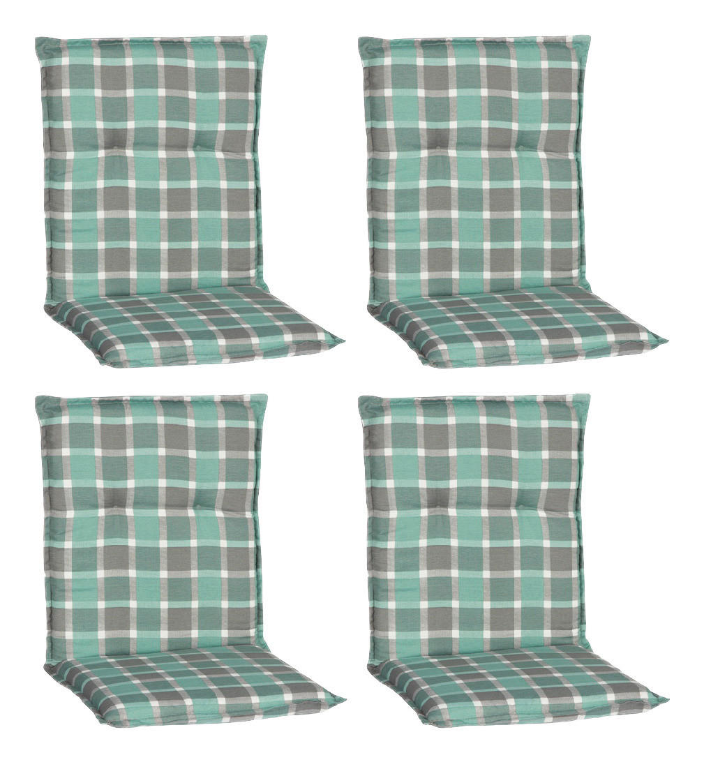 Beo Saumauflage für Niederlehner Büsum türkis Polyester-Mischgewebe B/H/L: ca. 50x6x101 cm 4er Set Büsum - türkis (101,00/50,00/6,00cm) - Beo