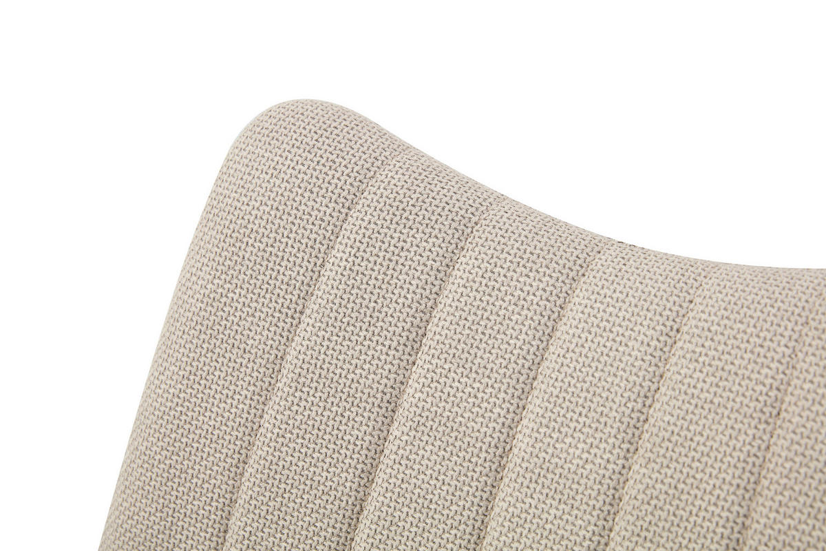 Stuhl LOTTA, 2er Set creme schwarz Webstoff B/H/T: ca. 53x86x59 cm LOTTA, 2er Set - creme/schwarz (53,00/86,00/59,00cm) - xonox.home