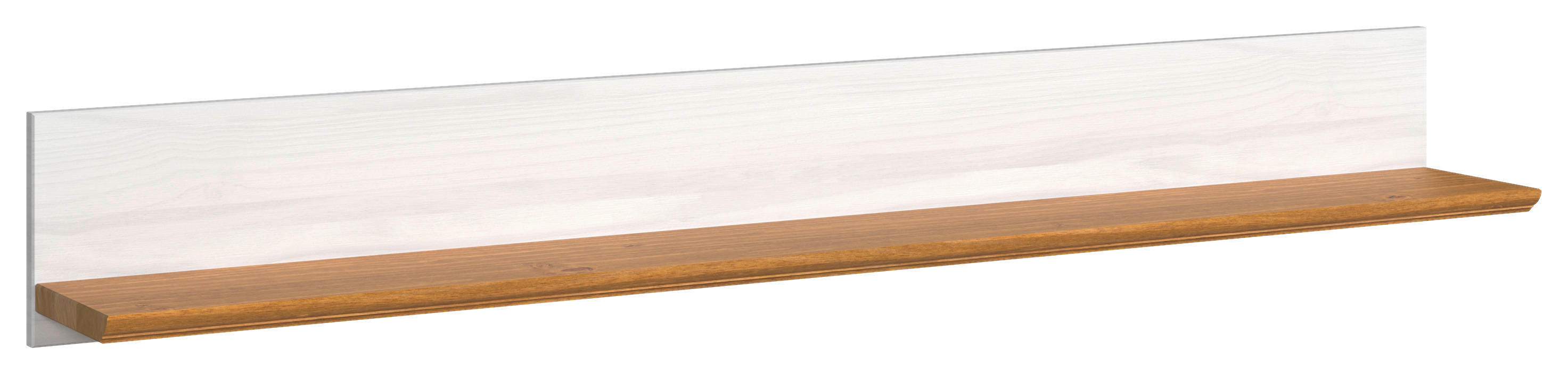 Wandboard Breda B/H/T: ca. 150x20x20 cm Breda - weiß/honig (150,00/20,00/20,00cm)