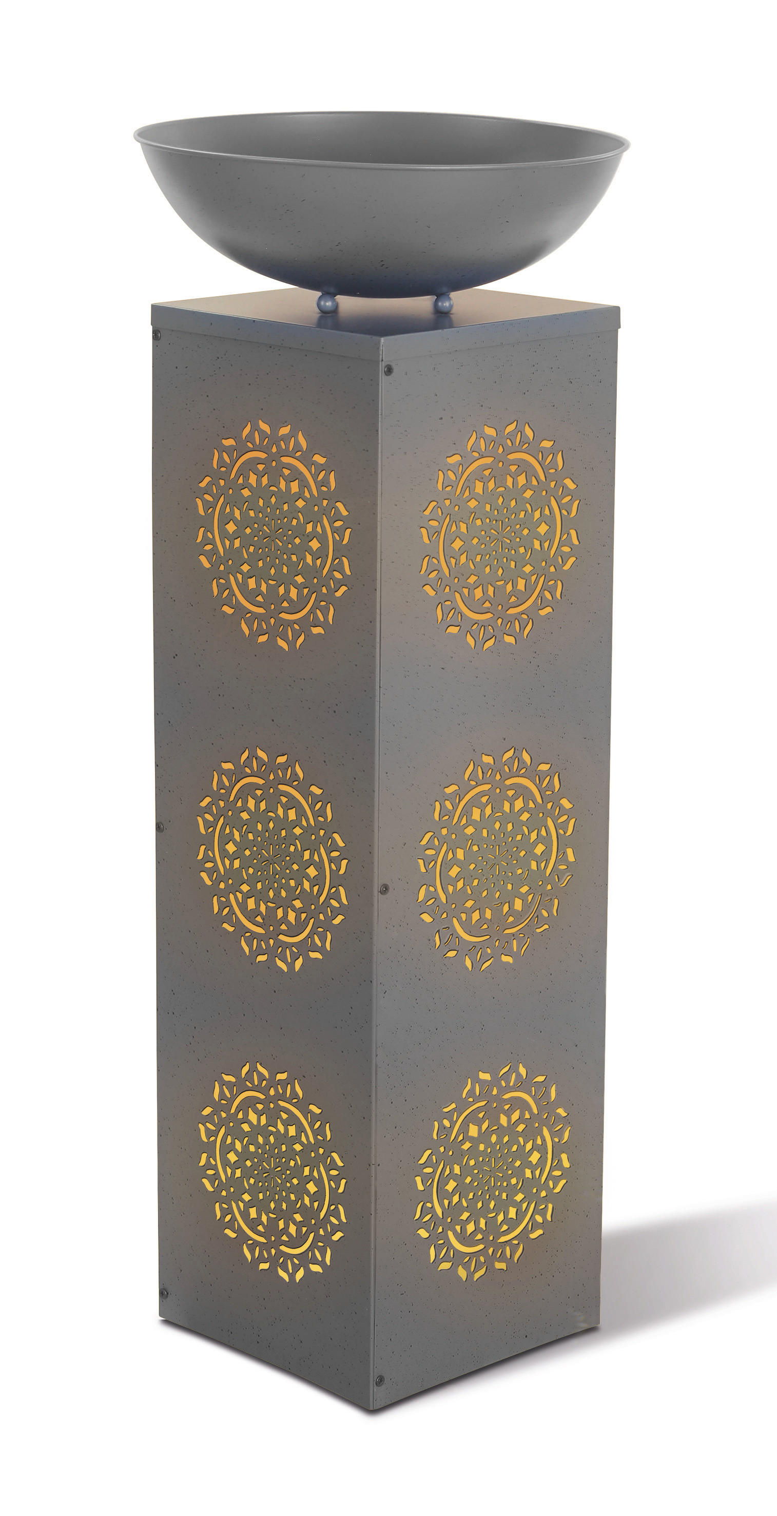 GARVIDA LED-Dekosäule Mandala Mandala - (23,00/87,00/23,00cm)