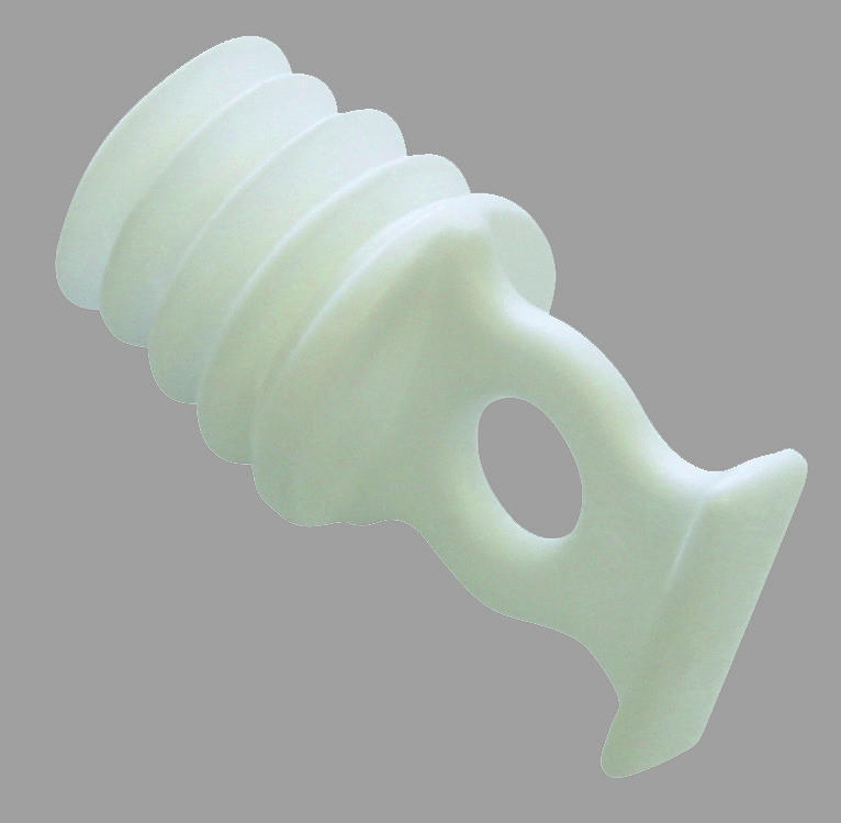 Boviva Schraubfeststeller für Gardinenschiene Schraubfeststeller_6erPack - weiß - Boviva