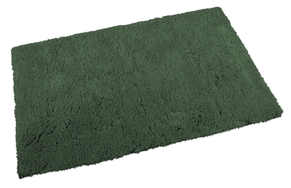 Badematte Badematte_Shaggy grün 70x120cm - grün (70,00/120,00cm)
