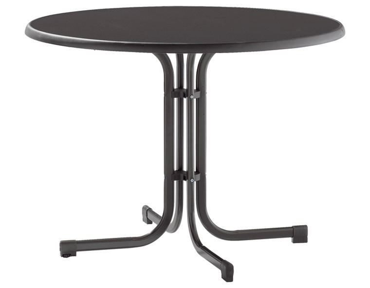 Sieger Gartentisch anthrazit Stahl H/D: ca. 72x100 cm Gartentisch_Sieger - anthrazit (100,00/72,00cm) - Sieger