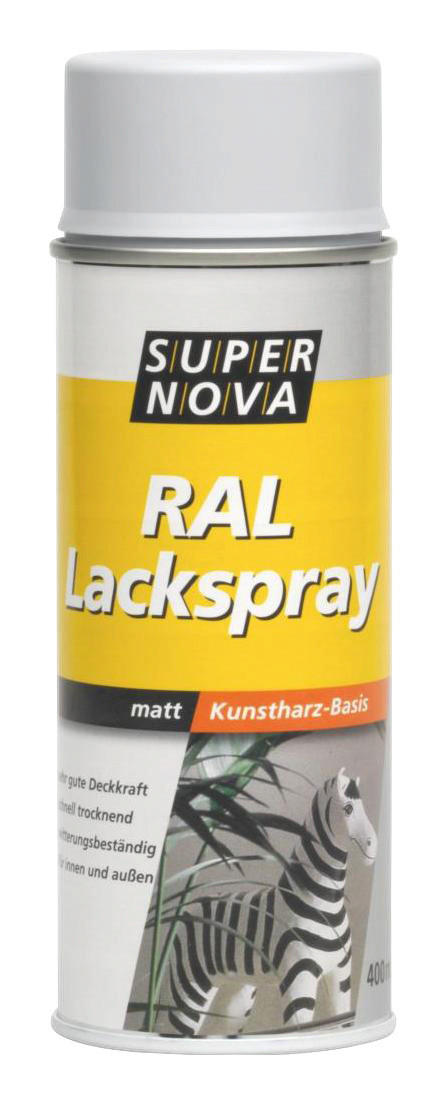 Super-Nova Lackspray weiß matt ca. 0,4 l Lackspray 400ml - weiß (400ml)