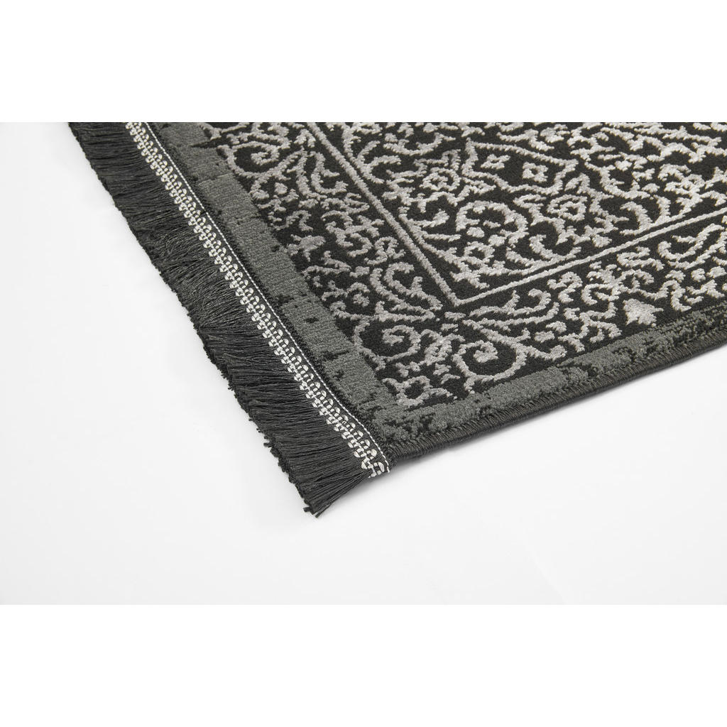 Thumbnail - Webteppich Salsa schwarz B/L: ca. 80x300 cm