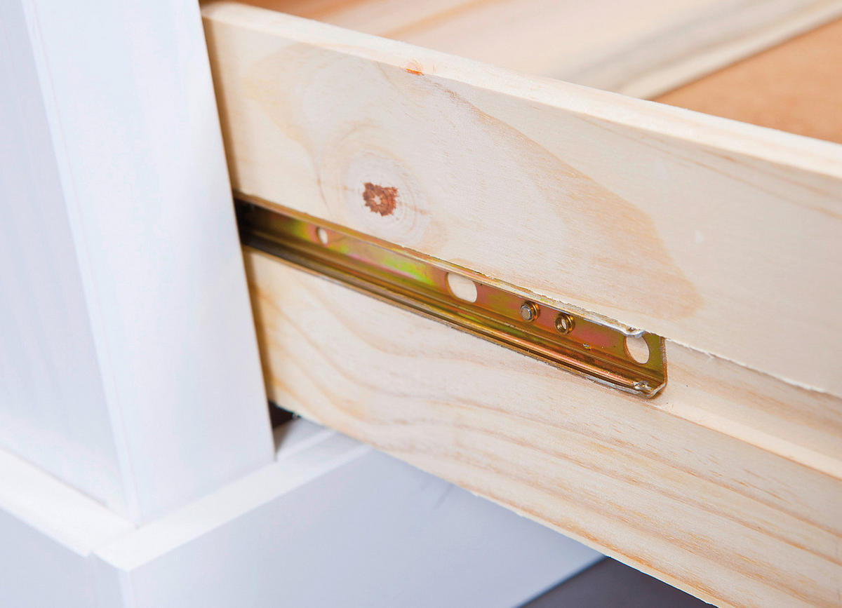 TV-Kommode Provence weiß lackiert B/H/T: ca. 118x45x39 cm Provence - weiß (118,00/45,00/39,00cm) - Inter Link