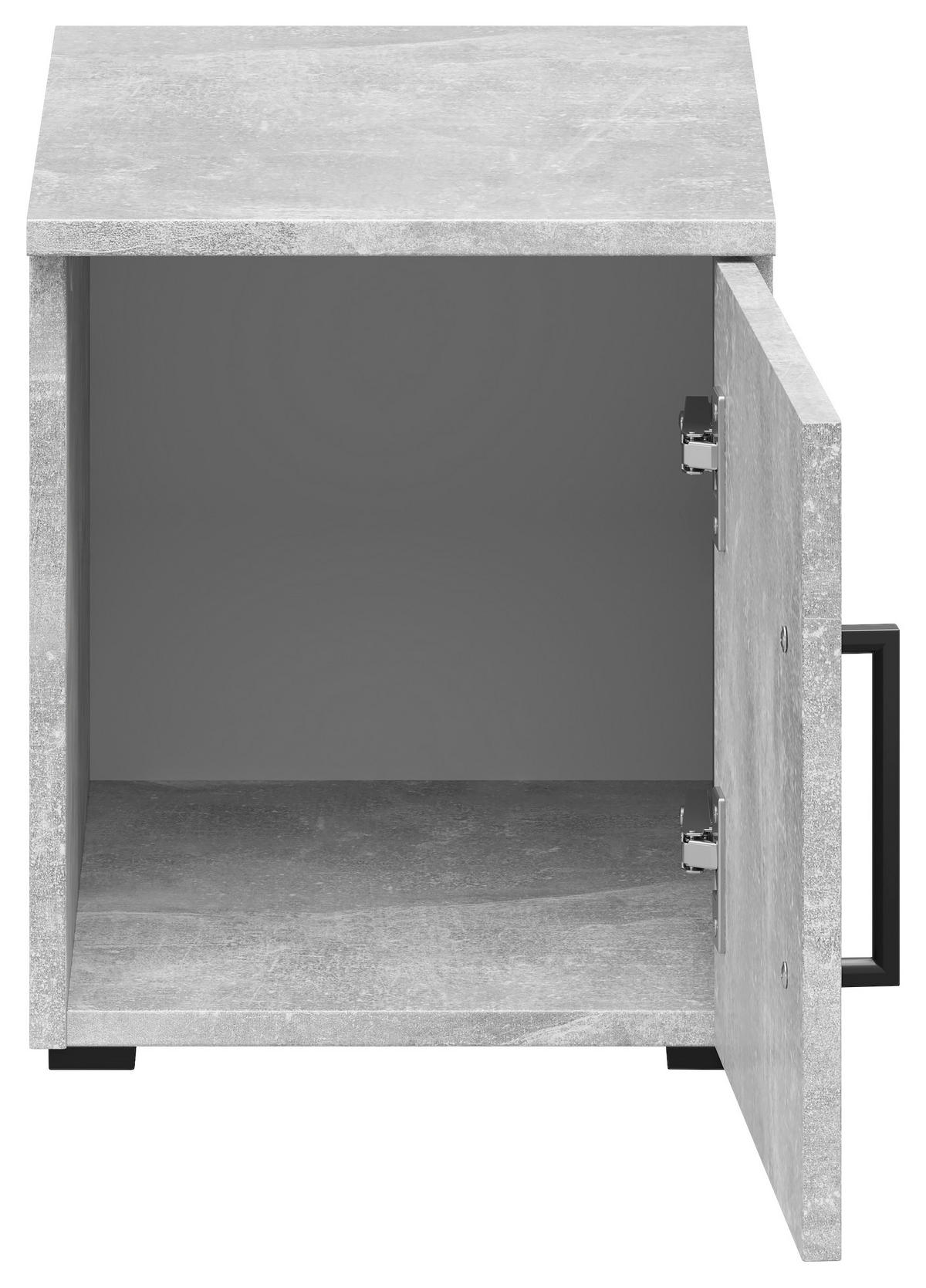 Aufsatz Multi-Stauraum Typ 2 Beton Optik B/H/T: ca. 30x35x40 cm Multi-Stauraum Typ 2 - Beton (30,00/35,00/40,00cm)