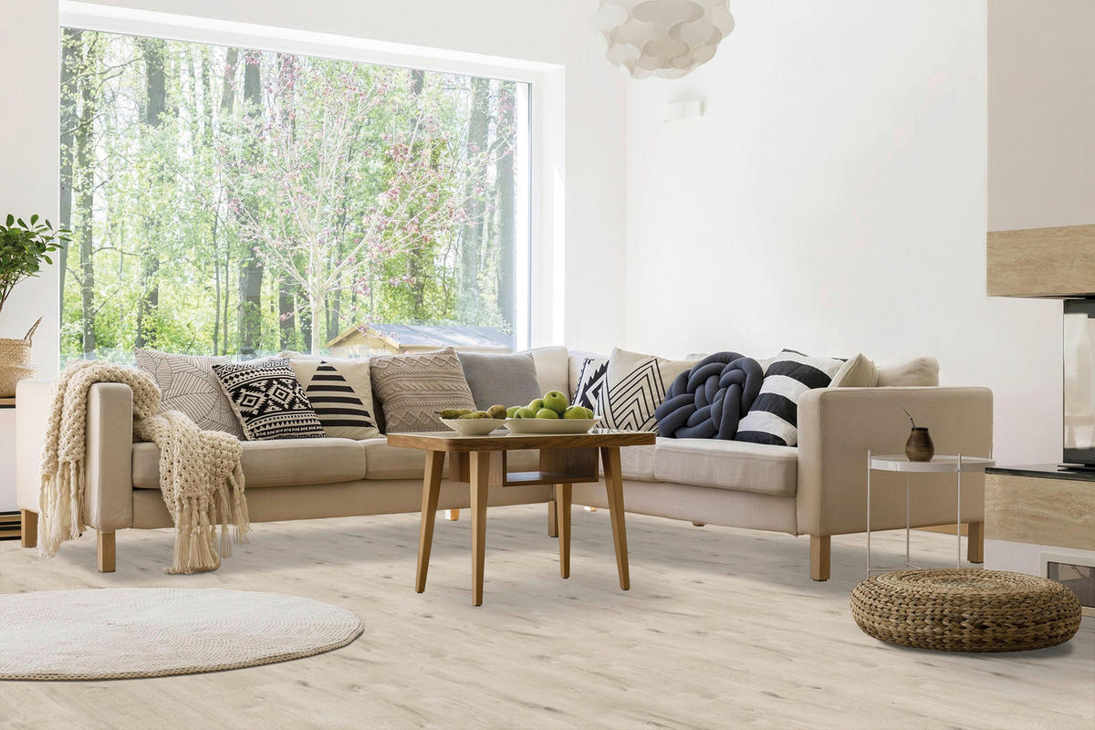 Click-Vinylboden Kindl ca. 2,782 m² im Paket  B/L: ca. 22,8x122 cm pro Paket Kindl ca. 2,782 m² im Paket - (22,80/122,00cm)