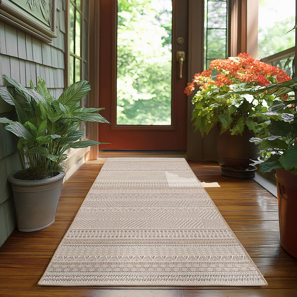 Ayyildiz Outdoorteppich DESERT beige B/L: ca. 80x150 cm DESERT - beige (80,00/150,00cm) - Ayyildiz