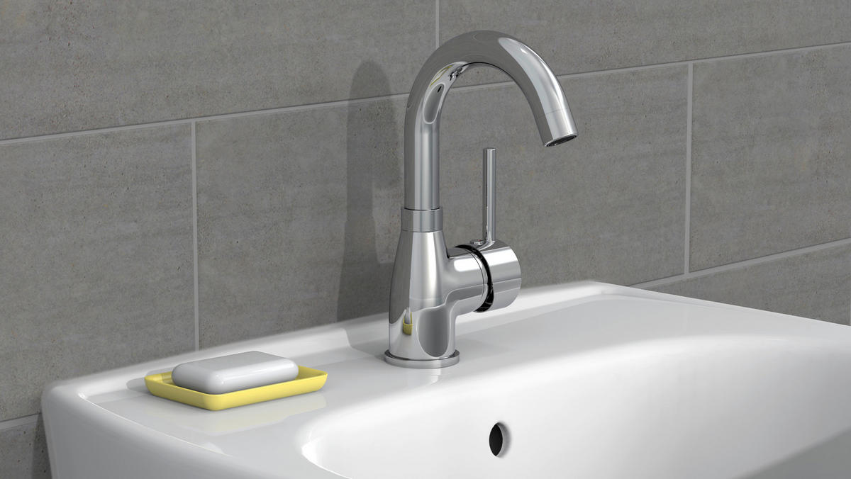 Waschtisch-Armatur Futura Chrom Waschtischarmatur_Futura chrom - Chrom (15,10/10,00/23,10cm) - Eisl