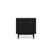 Kommode MAZOMA schwarz gold Optik B/H/T: ca. 79x82x39 cm MAZOMA - gold/schwarz (79,00/82,00/39,00cm) - WIPMEB