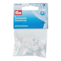 Prym Zwischenfeststeller für Gardinenschiene weiß 4 Packstücke Zwischenfeststeller_Prym_4erPack - weiß - Prym
