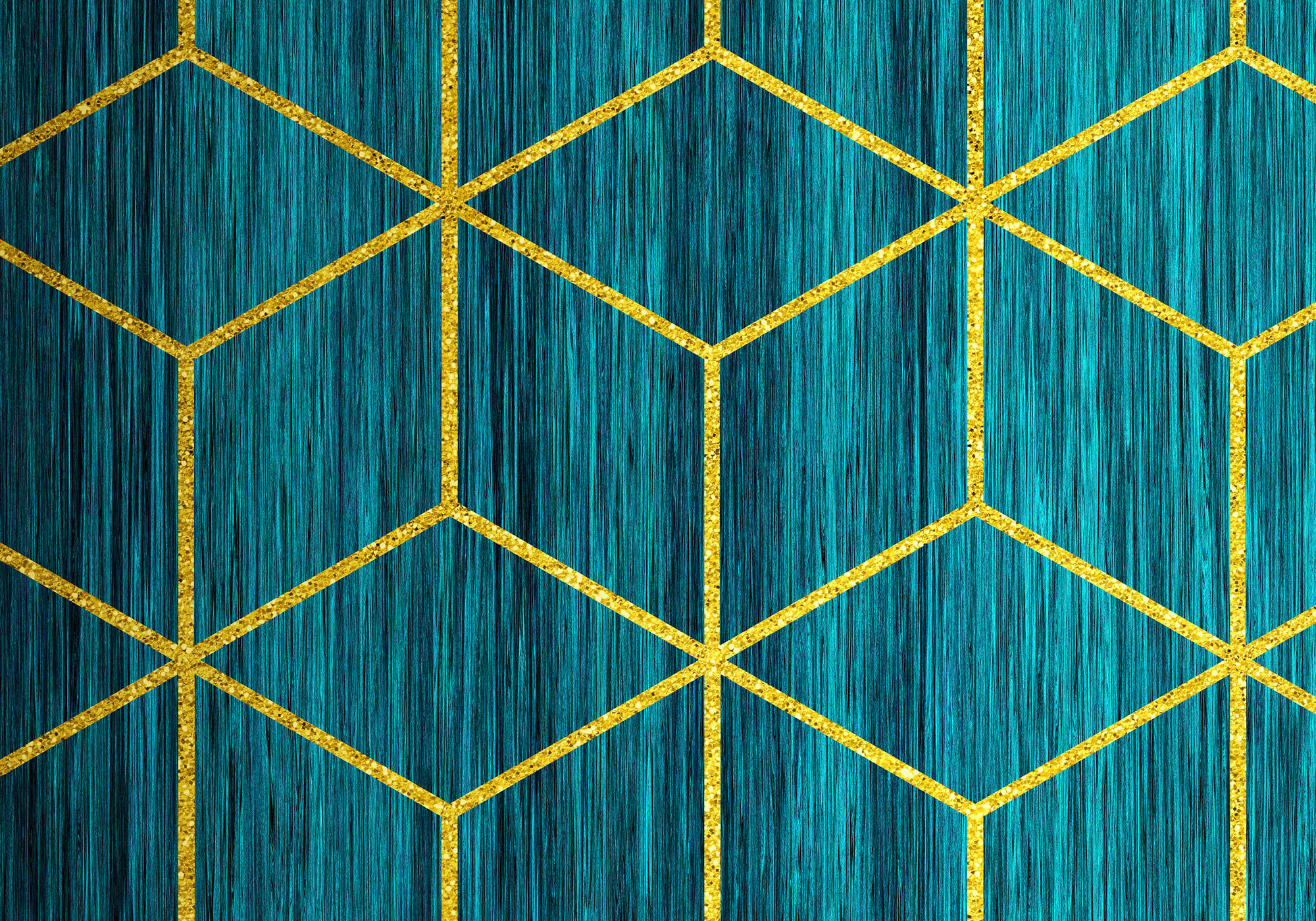 Komar Fototapete Mystique Vert B/L: ca. 400x280 cm Mystique Vert - (400,00/280,00cm) - Komar