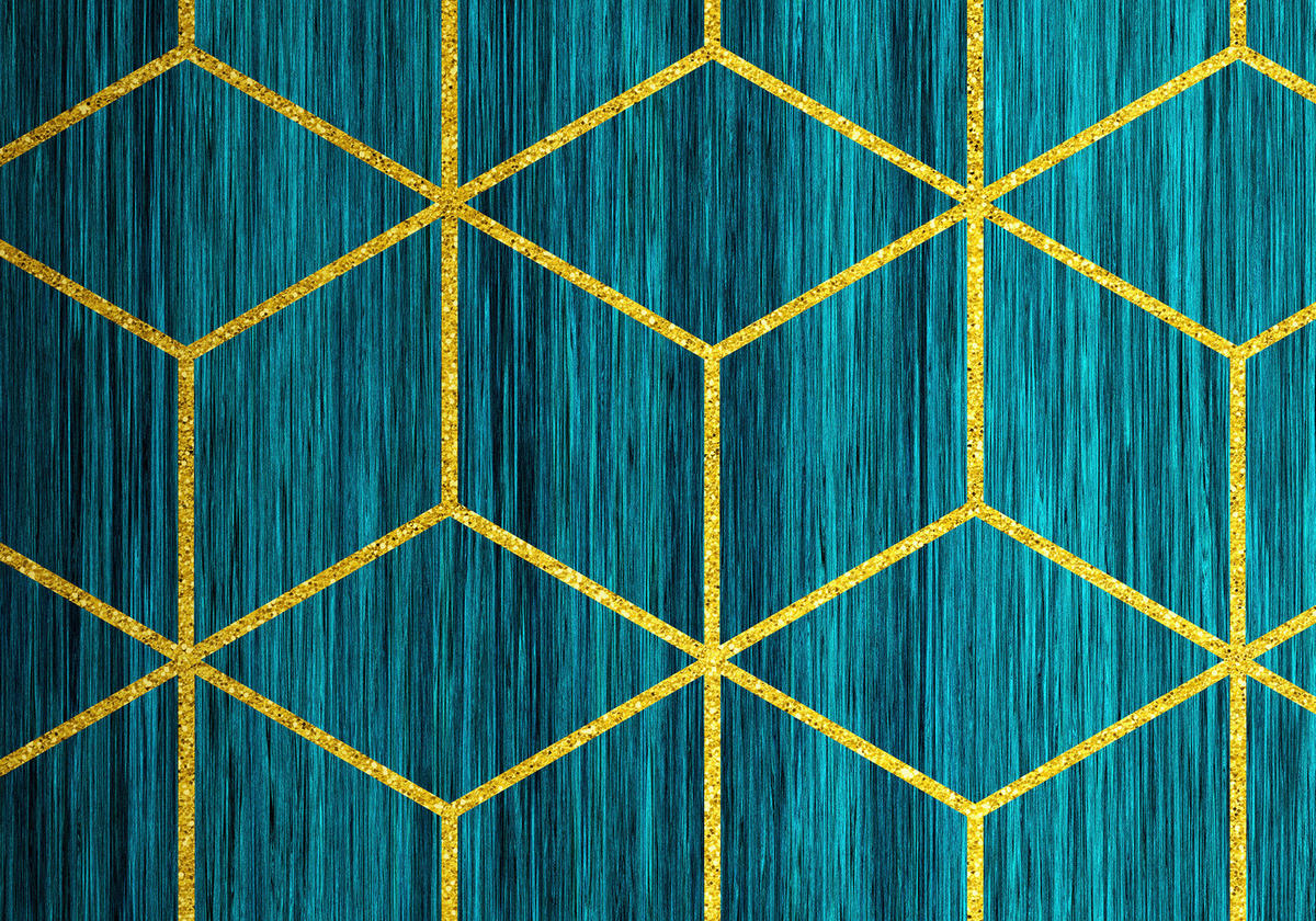 Komar Fototapete Mystique Vert B/L: ca. 400x280 cm Mystique Vert - (400,00/280,00cm) - Komar