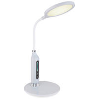 GLOBO LED-Schreibtischleuchte Fruggy 58435G Chrom Chrom Kunststoff H: ca. 41 cm Fruggy - Chrom (41,00cm) - GLOBO