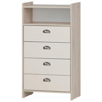 Midischrank Lindholm Eiche Sandeiche Nachbildung creme B/H/T: ca. 60,1x104x33 cm Lindholm - Eiche/creme (60,10/104,00/33,00cm) - Möbelpartner
