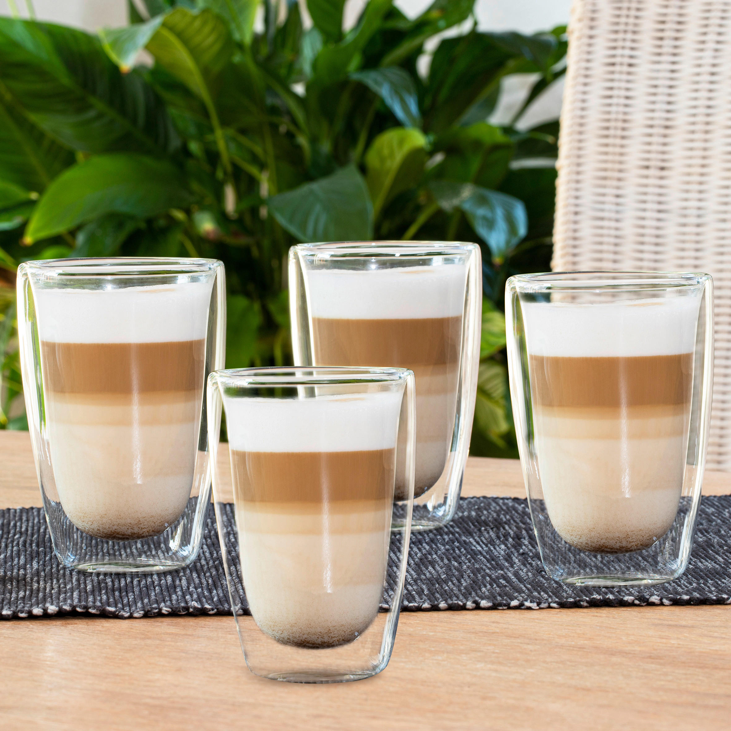 HI Latte Macchiato Gläserset klar Latte-Macchiatoglas_4erSet - klar - HI