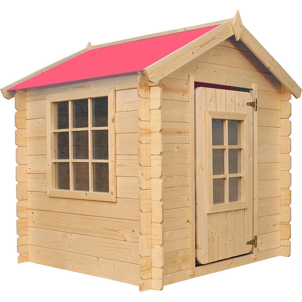 Timbela Kinderspielhaus M570R rot B/H/L:... Timbela Kinderspielhaus M570R rot B/H/L:...