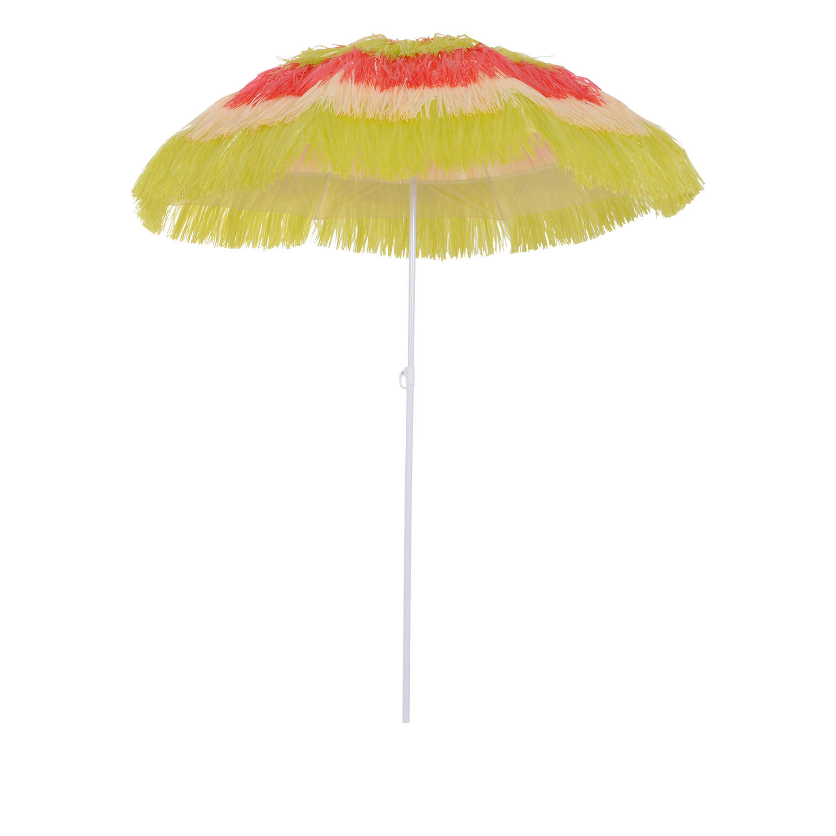 Outsunny Hawaiischirm bunt Stahl H/D: ca. 190x160 cm Hawaiischirm - bunt (160,00/190,00cm) - Outsunny
