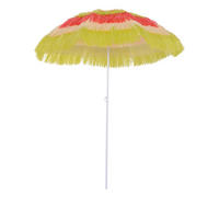 Outsunny Hawaiischirm bunt Stahl H/D: ca. 190x160 cm Hawaiischirm - bunt (160,00/190,00cm) - Outsunny