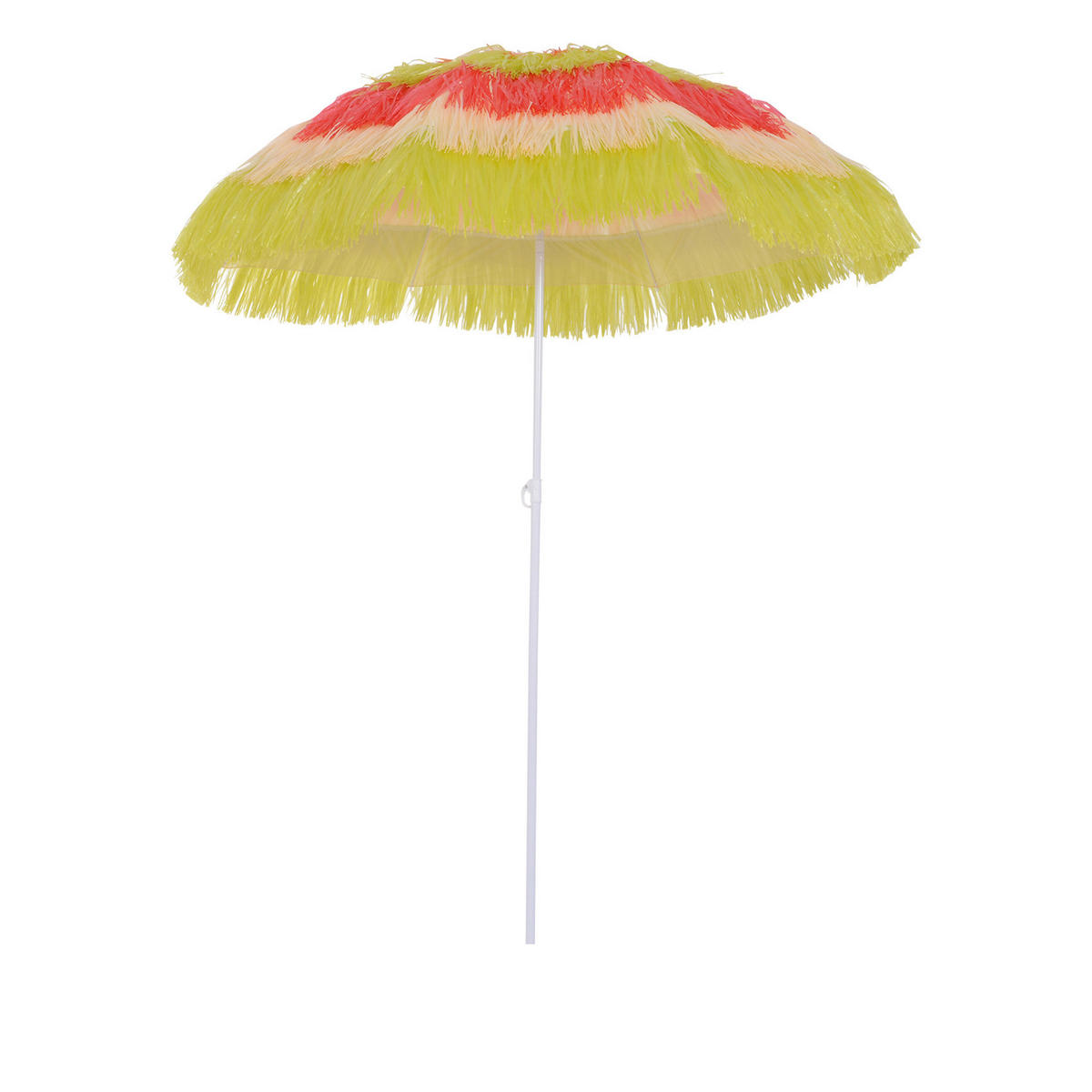 Outsunny Hawaiischirm bunt Stahl H/D: ca. 190x160 cm Hawaiischirm - bunt (160,00/190,00cm) - Outsunny
