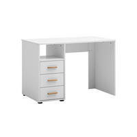 Schreibtisch Torge weiß matt B/H/T: ca. 109x74x58 cm Torge - weiß (109,00/74,00/58,00cm) - Möbelpartner