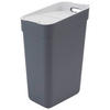 Curver Abfalleimer dunkelgrau B/H/L: ca. 24,6x55,1x36,7 cm Abfalleimer_ca.30l - dunkelgrau (36,70/24,60/55,10cm) - Curver