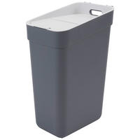 Curver Abfalleimer dunkelgrau B/H/L: ca. 24,6x55,1x36,7 cm Abfalleimer_ca.30l - dunkelgrau (36,70/24,60/55,10cm) - Curver