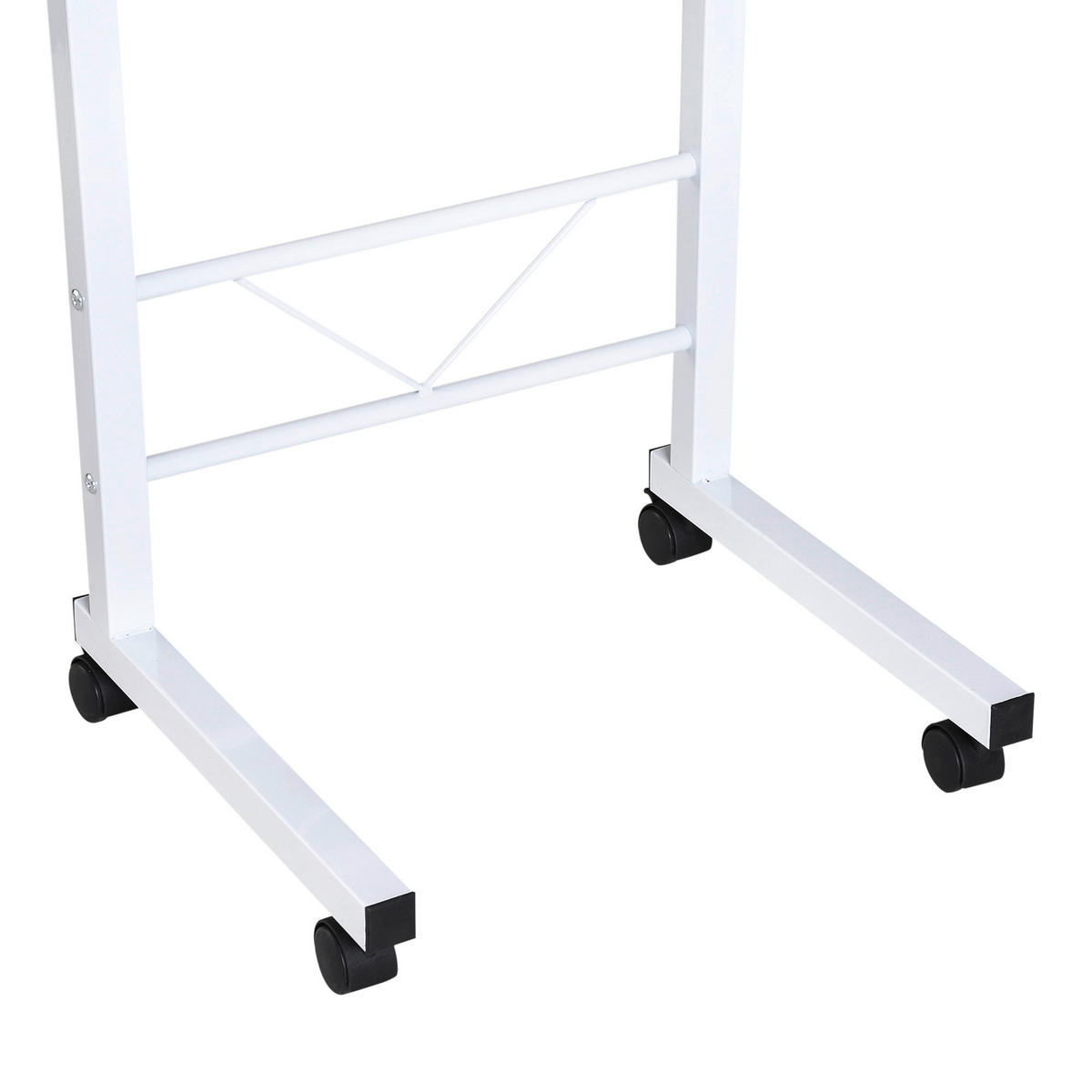 Beistelltisch 836-057 weiß ahorn B/H/T: ca. 60x78x40 cm 836-057 - weiß/ahorn (60,00/78,00/40,00cm) - HOMCOM