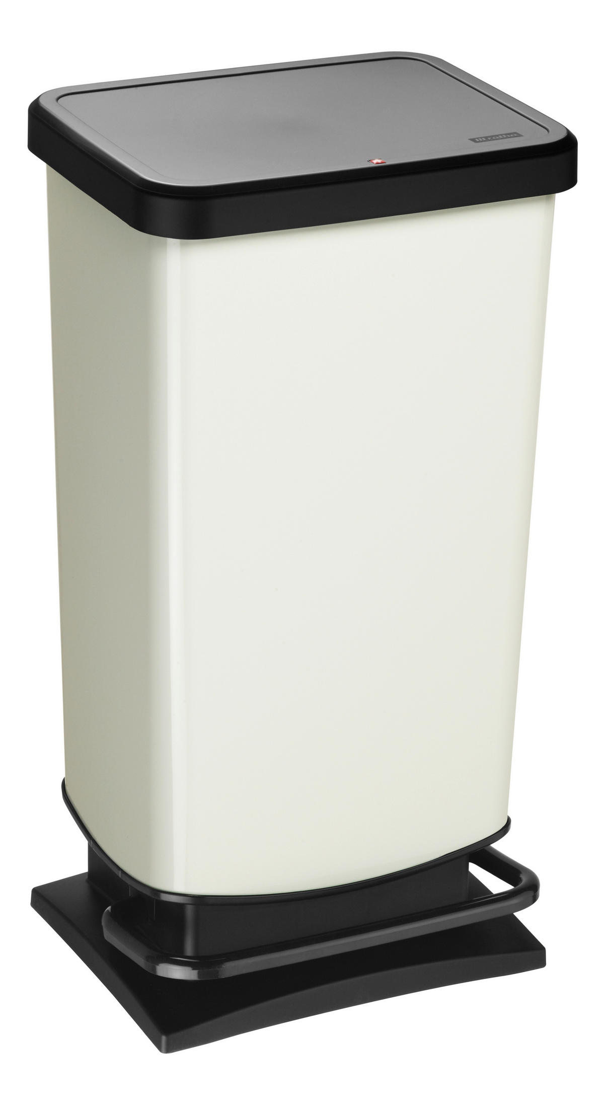Rotho Treteimer weiß B/H/L: ca. 29,5x67,6x35,3 cm Treteimer_Paso 40l - weiß (35,30/29,50/67,60cm) - Rotho