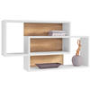 Wandboard Dream weiß Eiche Sonoma Nachbildung B/H/T: ca. 90x48x16 cm Dream - Eiche/weiß (90,00/48,00/16,00cm)