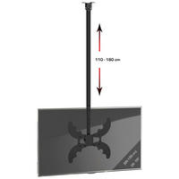 VCM Deckenhalterung Deckenhalterung schwarz Deckenhalterung B-DX 400 - schwarz (70,00cm) - VCM