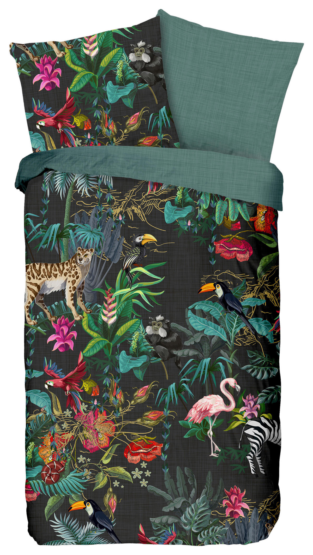Bettwäsche Funky Multi Baumwolle B/L: ca. 200x200 cm Funky - Multi (200,00/200,00cm) - Good Morning