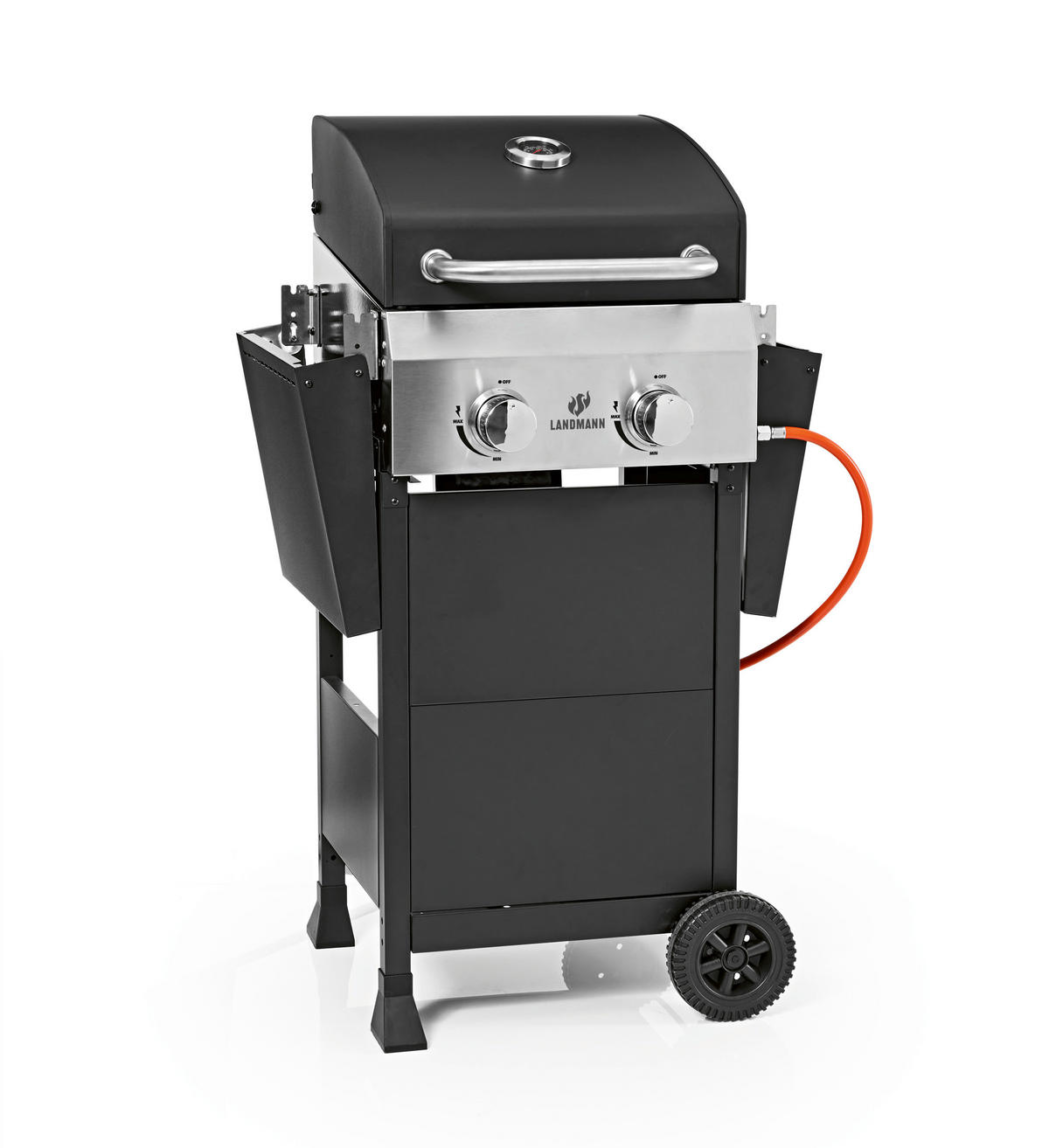 Landmann Gasgrill 2.0 Stahl B/H/L: ca. 55x104x104 cm 2.0 - schwarz (104,00/55,00/104,00cm) - Landmann