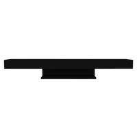 TV-Lowboard Alberes schwarz B/H/T: ca. 150x22x29,6 cm Alberes - schwarz (150,00/22,00/29,60cm) - moebel17