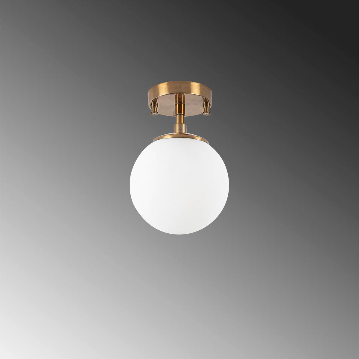 Opviq Deckenleuchte Glas Metall B/H/T/L/D: ca. 15x23x15x15x15 cm E14 1 Brennstellen Atmaca - (15,00/15,00/23,00cm) - Opviq