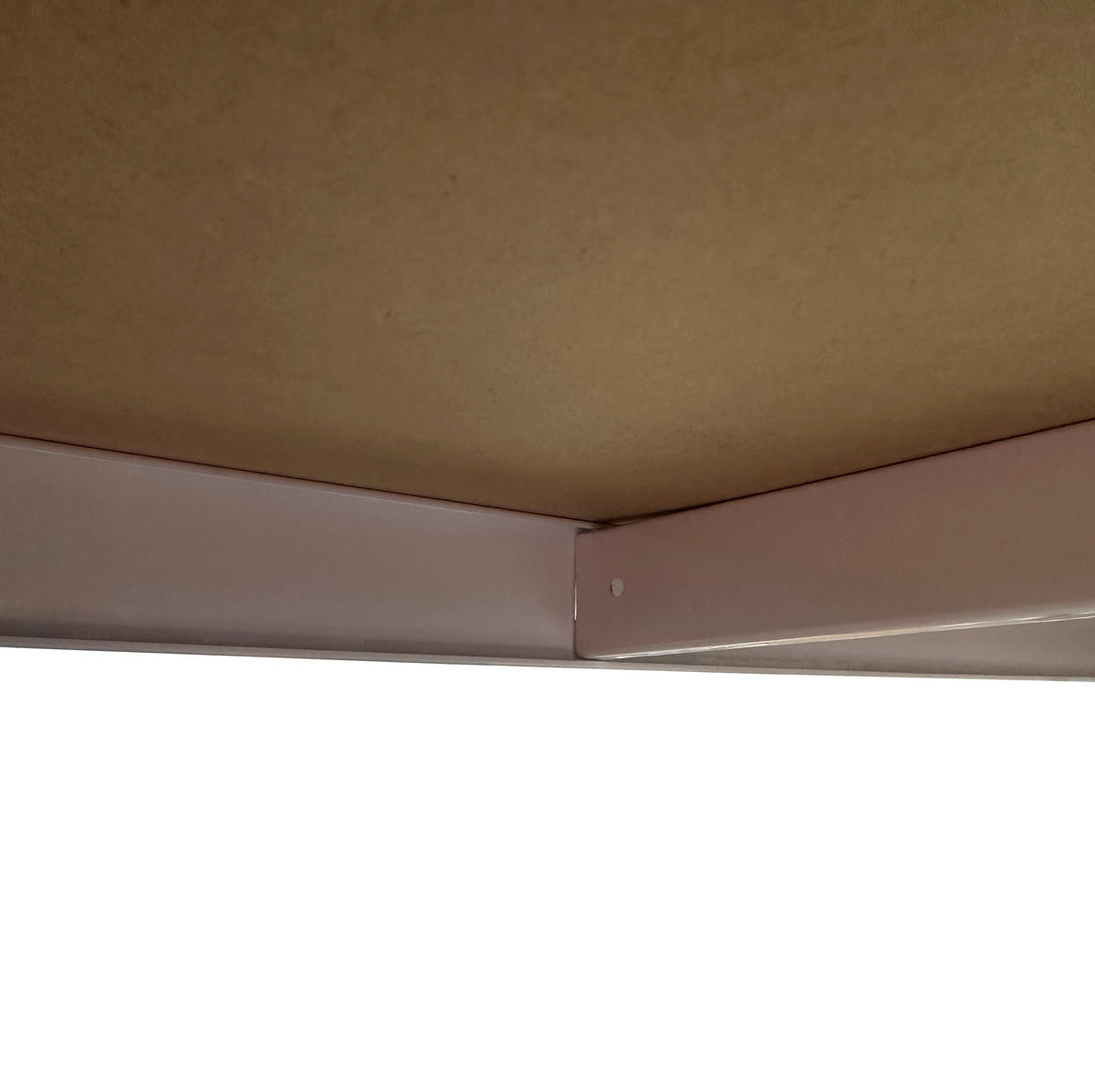 Schwerlaststeckregal weiß B/H/T: ca. 90x200x60 cm Schwerlaststeckregal 200x90x60cm W - weiß (90,00/200,00/60,00cm)