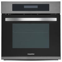 Respekta Backofen DIGI8Blacksteel Blacksteel Edelstahl B/H/T: ca. 59,5x59,5x57,5 cm DIGI8Blacksteel - Blacksteel (59,50/59,50/57,50cm) - Respekta