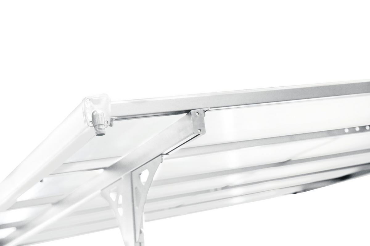 Westmann Terrassenüberdachung Bruce weiß Aluminium B/H/L: ca. 617x270x300 cm Bruce - weiß (300,00/617,00/270,00cm) - Westmann