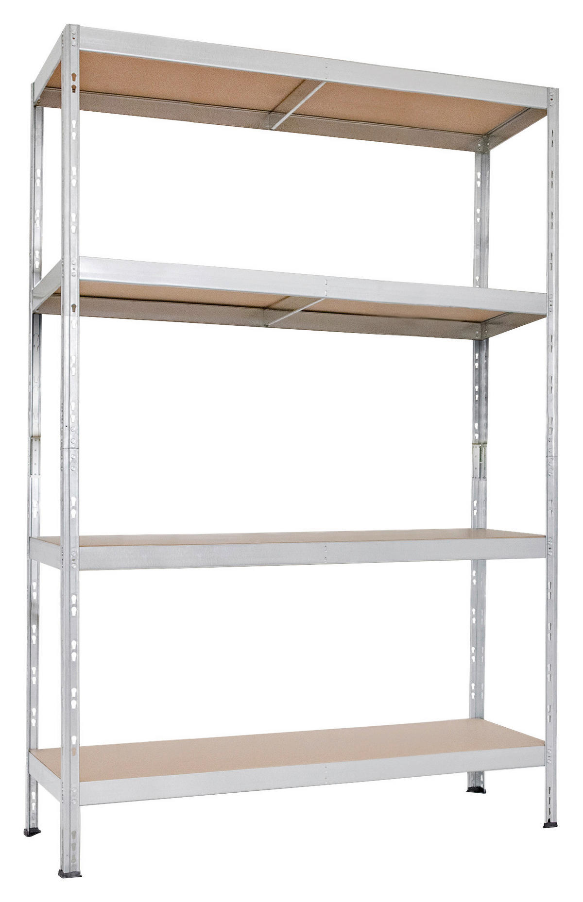 Ar shelving Schwerlaststeckregal verzinkt B/H/T: ca. 120x180x40 cm Schwerlaststeckregal_L 180x120x40cm - verzinkt (120,00/180,00/40,00cm) - Ar shelving