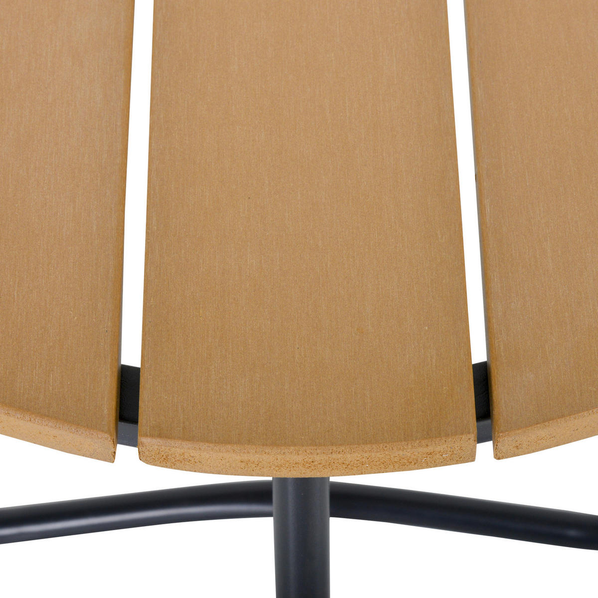 Outsunny Gartentisch braun Kunststoff H/D: ca. 48x49 cm Gartentisch - braun (49,00/48,00cm) - Outsunny