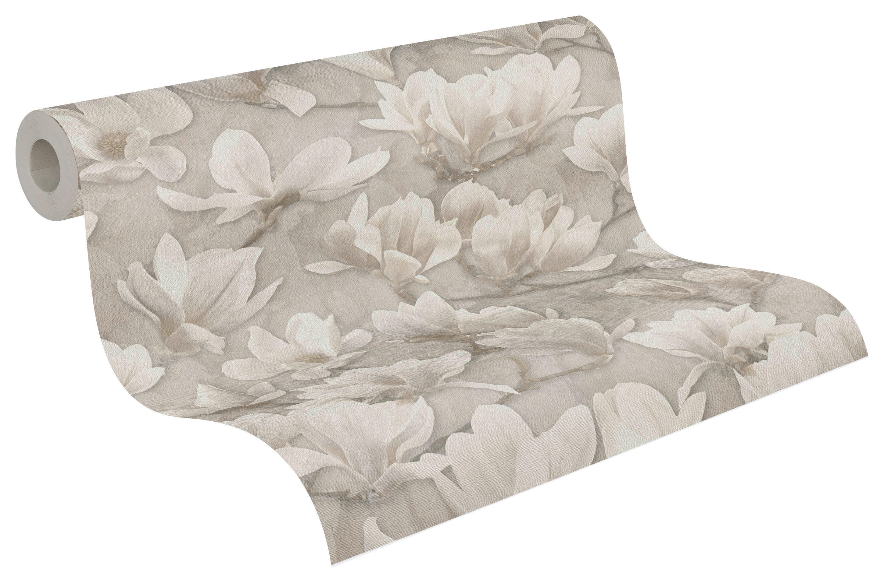 A.S.Creation Vliestapete weiß creme B/H/D: ca. 53x1005x8 cm Vliestapete - weiß/creme (8,00/1005,00cm) - A.S.Creation