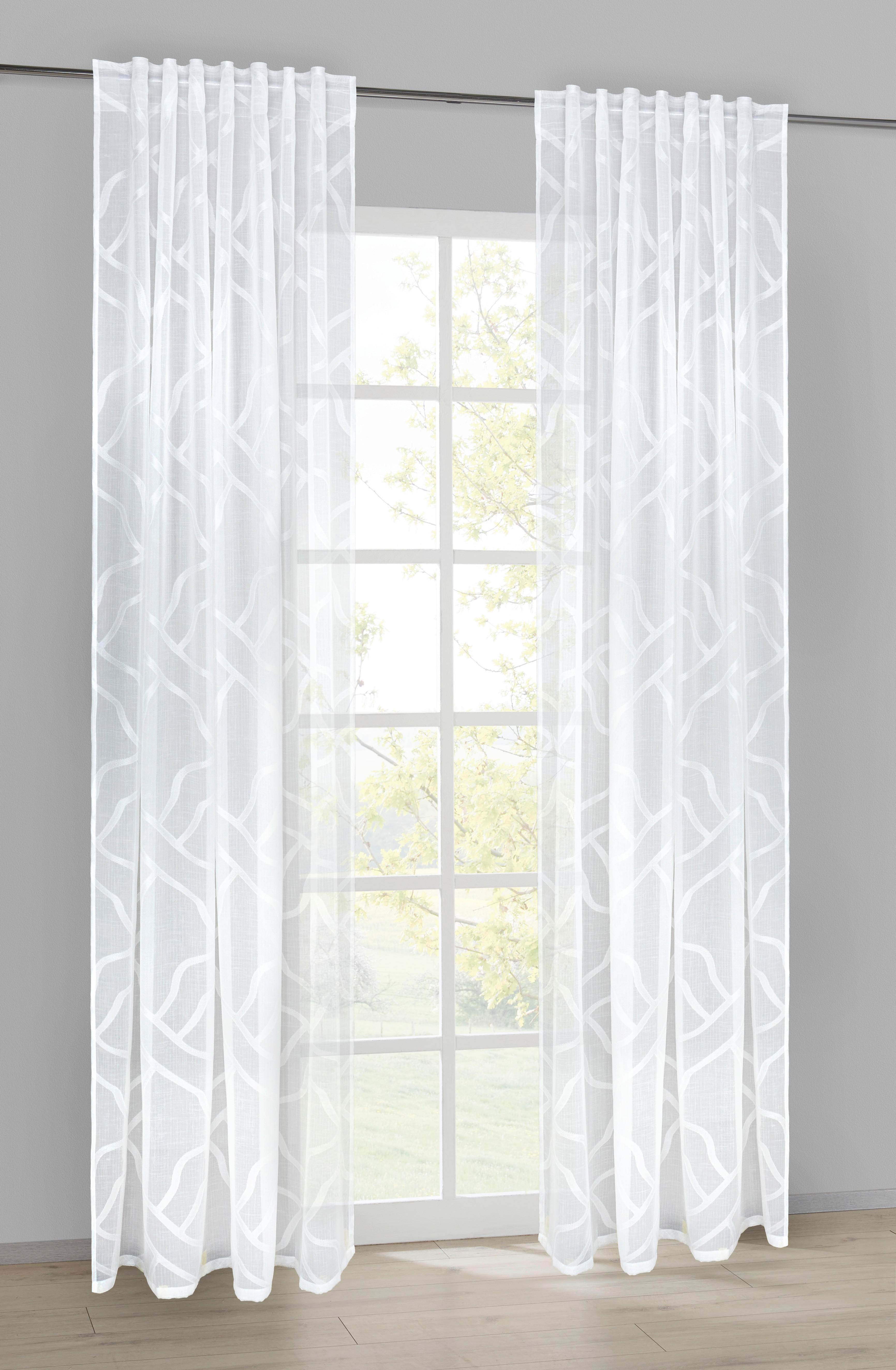 Kombivorhang Rita weiß B/L: ca. 140x245 cm Rita - weiß (140,00/245,00cm)