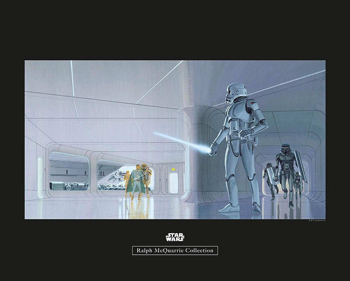 Komar Poster Star Wars Classic RMQ Stormtrooper Star Wars B/L: ca. 50x40 cm Star Wars Classic RMQ Stormtrooper - (50,00/40,00cm) - Komar
