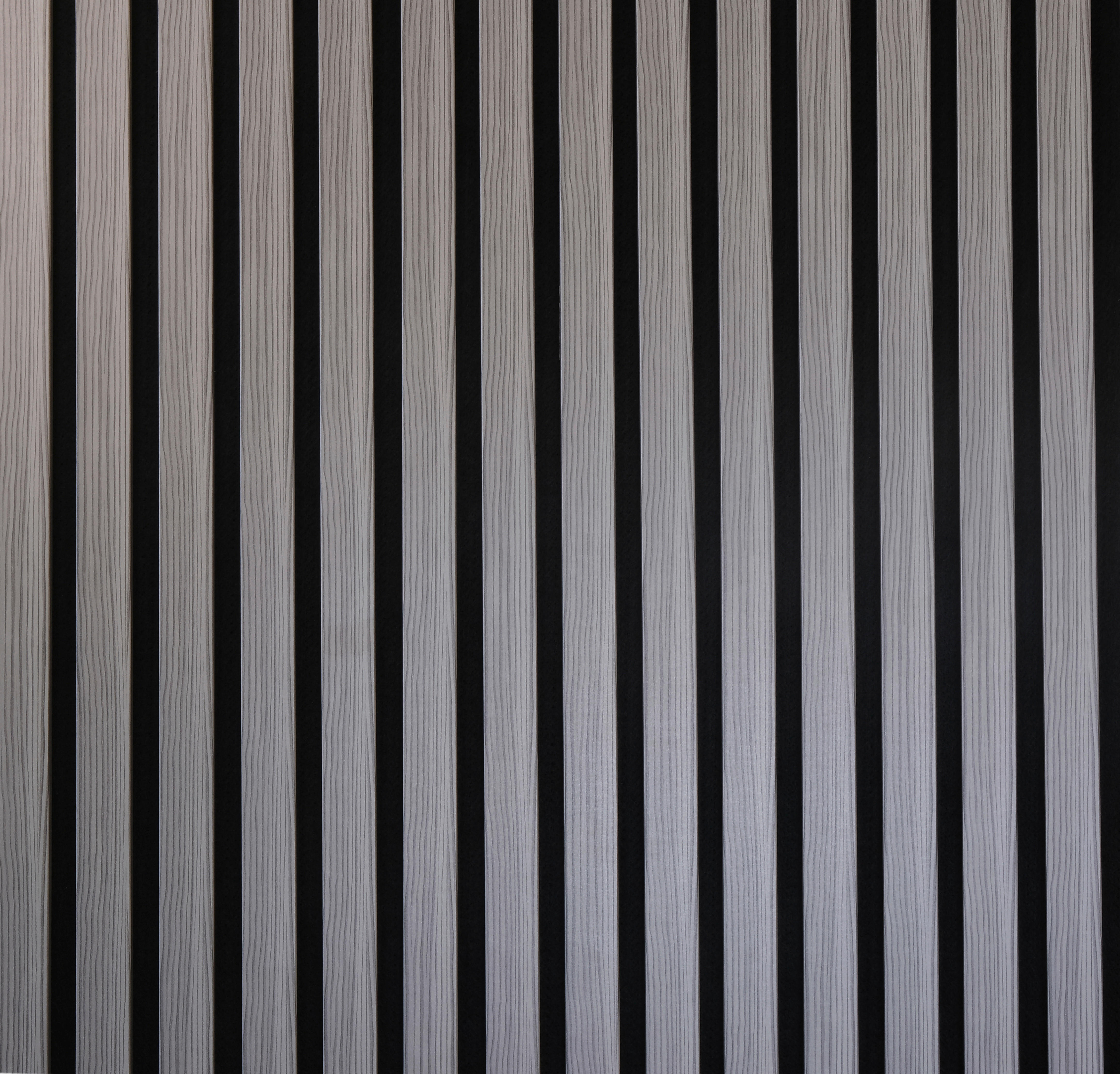 Akustikpaneel grau L/B/H: ca. 1,9x56,1x240 cm pro Stück Akustikplatte 240x56 Eiche grau - grau (1,90/56,10/240,00cm)