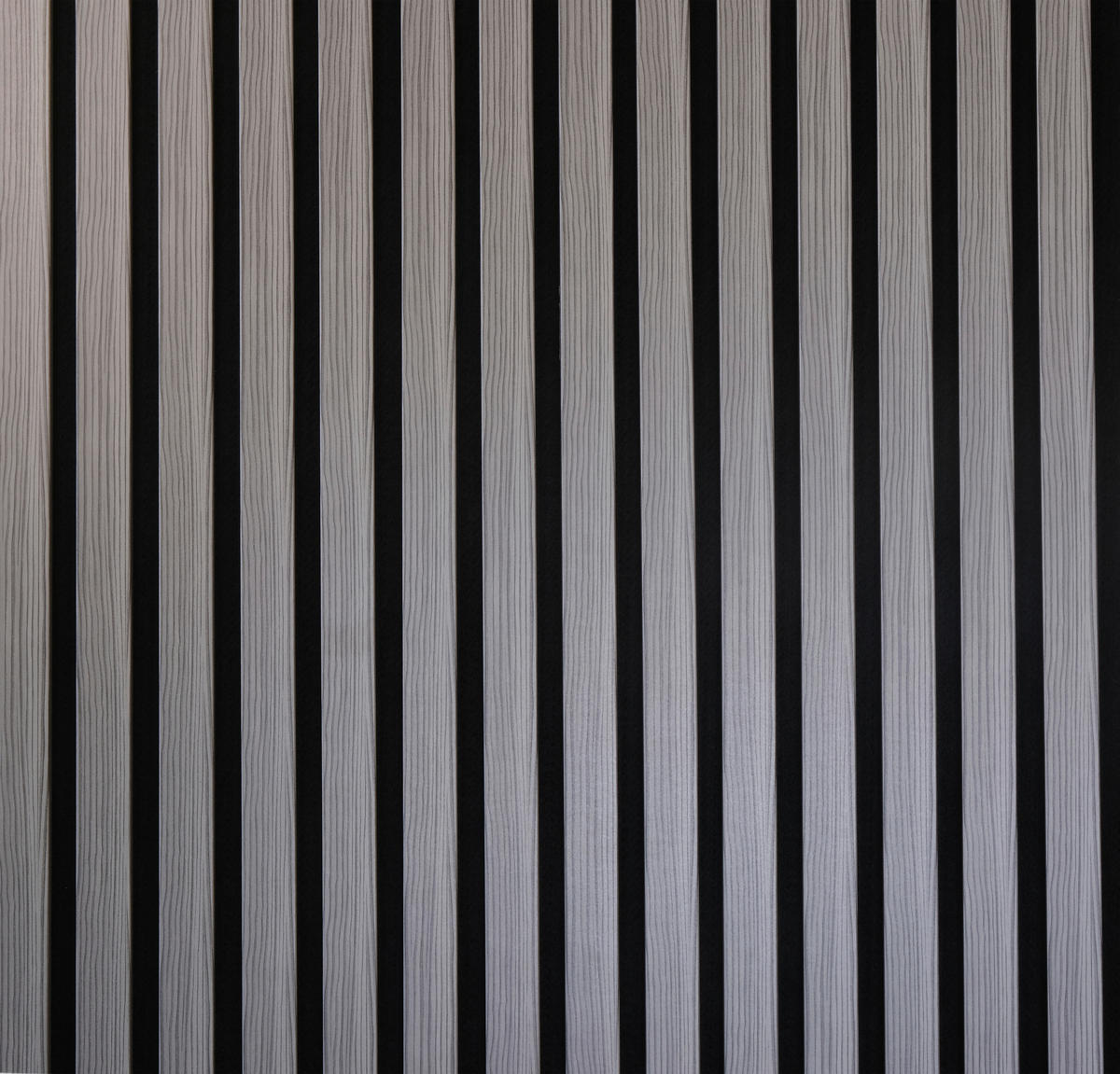 Akustikpaneel grau L/B/H: ca. 1,9x56,1x240 cm pro Stück Akustikplatte 240x56 Eiche grau - grau (1,90/56,10/240,00cm)