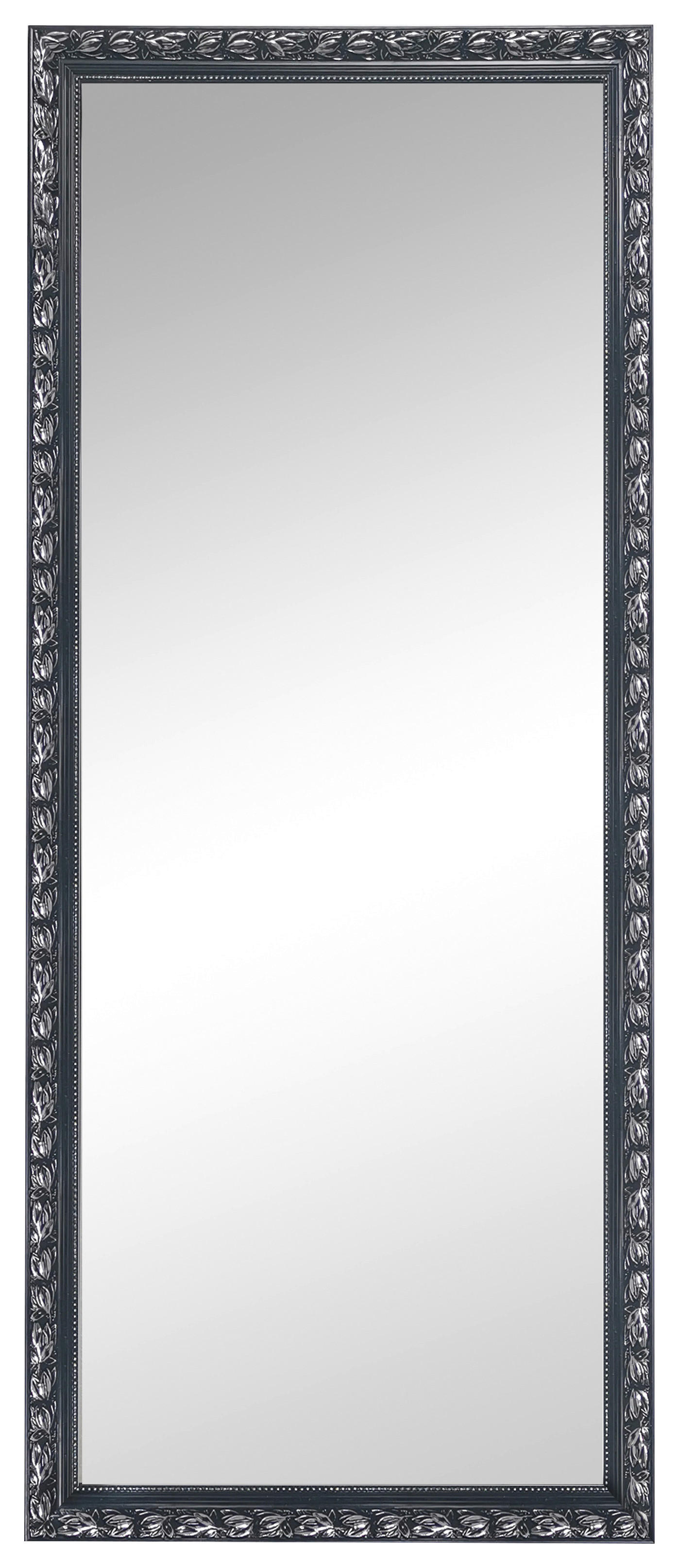 Rahmenspiegel Sonja schwarz Optik silber Optik B/H: ca. 70x170 cm Sonja - schwarz/silber (70,00/170,00cm)
